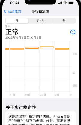 江源iPhone手机维修如何在iPhone开启'步行稳定性通知'