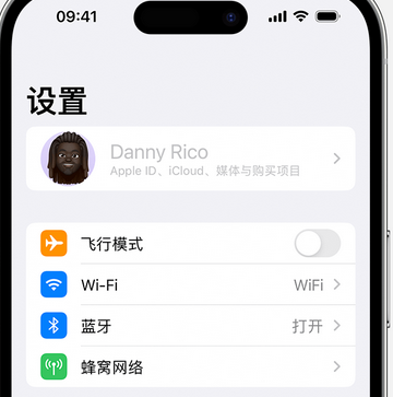 江源appleID维修服务iPhone设置中Apple ID显示为灰色无法使用 