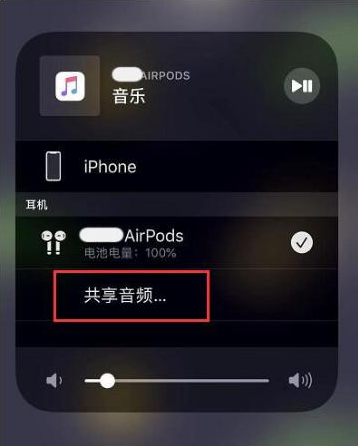 江源苹果14音频维修点分享iPhone14音频共享设置方法 